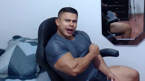 Snapshot of leo_muscleboy chatting on March 2026 01:50:02 PM Leo online show from March 2026 01:50:02 PM