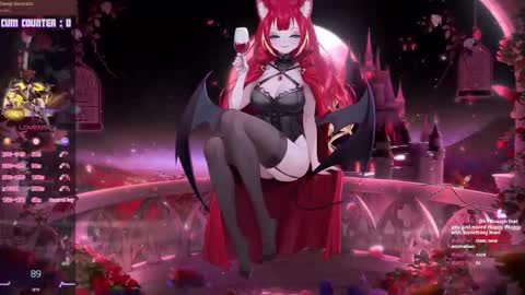 Snapshot of lewdfoxy_vt chatting on October 2025 02:42:02 PM Kira online show from October 2025 02:42:02 PM