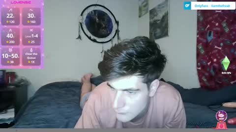 Snapshot of liam_gordineer chatting on December 2024 09:20:02 PM Liam G The Freak online show from December 2024 09:20:02 PM