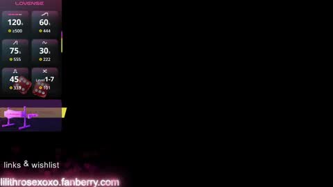 lilith rose online show from September 2025 11:54:02 AM