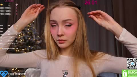 Snapshot of lissa_meooow chatting on January 2025 03:38:01 AM your Liza again. Next stream Dec. 1 at 2 or 3 GMT online show from January 2025 03:38:01 AM