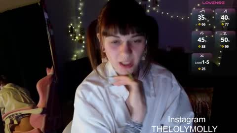 Snapshot of lolymolli chatting on February 2025 05:18:02 PM Molli online show from February 2025 05:18:02 PM