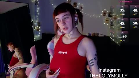 Snapshot of lolymolli chatting on February 2025 03:27:01 PM Molli online show from February 2025 03:27:01 PM