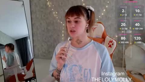 Snapshot of lolymolli chatting on September 2025 10:07:01 AM Molli online show from September 2025 10:07:01 AM