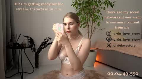 Snapshot of lorrie_love_story chatting on February 2025 05:22:01 PM Lorrie online show from February 2025 05:22:01 PM