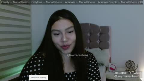 Snapshot of mariaribeiro chatting on January 2025 01:56:01 AM mariaribeiro online show from January 2025 01:56:01 AM