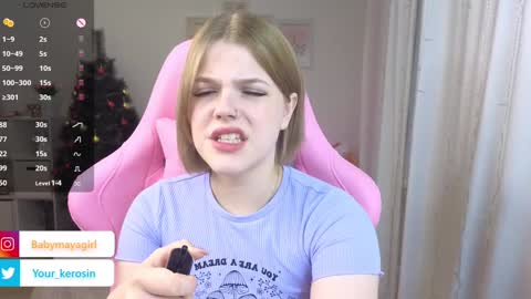 Snapshot of maya_blonde18 chatting on January 2025 06:20:01 AM Maya online show from January 2025 06:20:01 AM