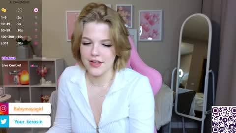 Snapshot of maya_blonde18 chatting on January 2025 06:28:02 AM Maya online show from January 2025 06:28:02 AM