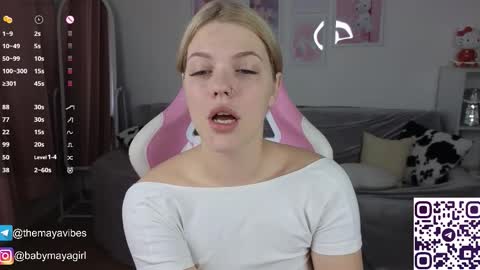 Snapshot of maya_blonde18 chatting on September 2025 04:01:01 AM Maya online show from September 2025 04:01:01 AM