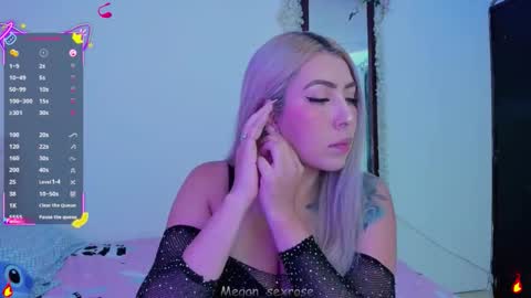 Megan rose online show from January 2026 12:15:02 AM