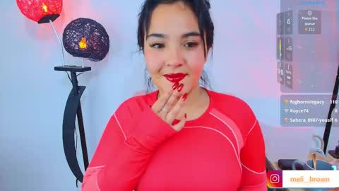 Snapshot of meli__brown chatting on March 2026 04:51:02 AM Independent model online show from March 2026 04:51:02 AM
