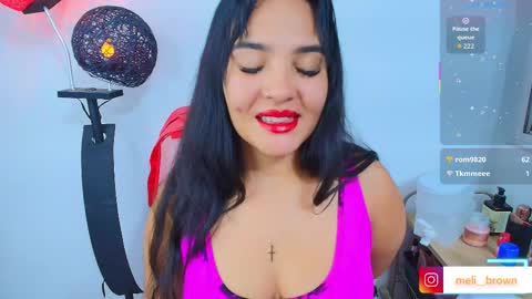 Snapshot of meli__brown chatting on March 2026 04:18:01 AM Independent model online show from March 2026 04:18:01 AM