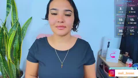 Snapshot of meli__brown chatting on March 2026 05:35:01 AM Independent model online show from March 2026 05:35:01 AM