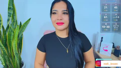 Snapshot of meli__brown chatting on April 2026 05:23:01 AM Independent model online show from April 2026 05:23:01 AM