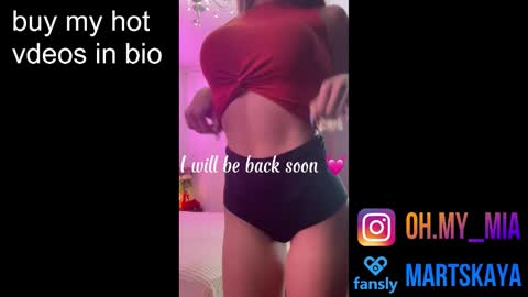 Mia Martskaya online show from October 2025 08:34:02 AM