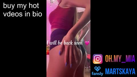 Mia Martskaya online show from October 2025 11:09:01 AM