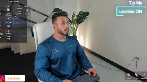 Snapshot of mike_belle chatting on February 2025 07:59:01 PM Mike Belle online show from February 2025 07:59:01 PM