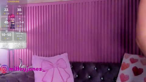 Snapshot of milleyjones_ chatting on February 2026 11:43:02 AM milleyjones_ online show from February 2026 11:43:02 AM