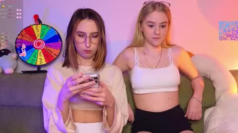 Snapshot of mimipaws chatting on February 2026 07:43:02 PM MilaBlack and StacyBlonde Today unboxing Lovens OMG online show from February 2026 07:43:02 PM