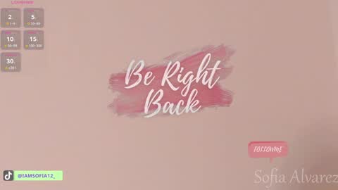 Snapshot of miss_soffy chatting on January 2025 12:37:01 PM Sofia Alvarez online show from January 2025 12:37:01 PM