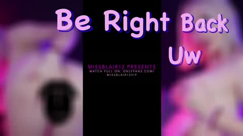 MissBlair online show from December 2024 12:52:02 PM