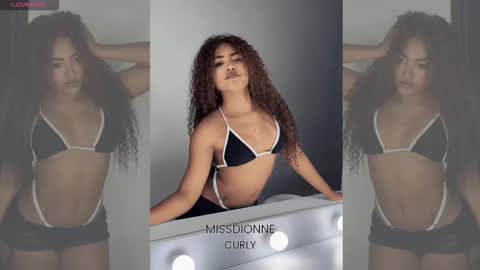 Snapshot of missdionne__curly chatting on September 2025 11:25:01 AM DIONNE online show from September 2025 11:25:01 AM