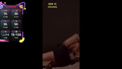 misskristel online show from September 2025 10:59:01 AM