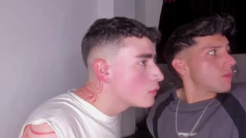 Snapshot of naughtysalomon chatting on February 2026 02:50:02 AM Salomon and Andy online show from February 2026 02:50:02 AM