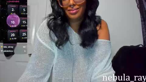Snapshot of nebula_ray chatting on December 2025 03:07:01 PM Nebula Ray online show from December 2025 03:07:01 PM