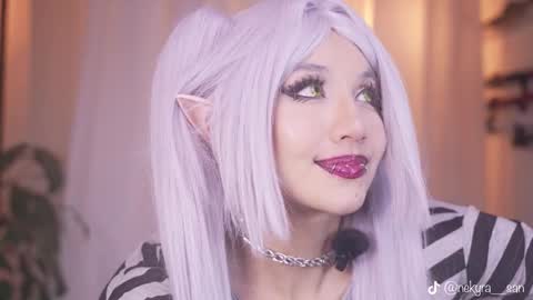 Snapshot of nekyra_san chatting on November 2025 12:53:01 AM Mely Birthday party saturday night BYO online show from November 2025 12:53:01 AM