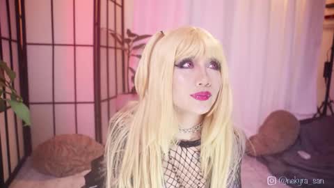 Snapshot of nekyra_san chatting on November 2025 12:30:01 AM Mely Birthday party saturday night BYO online show from November 2025 12:30:01 AM