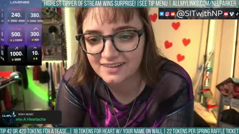 Snapshot of nelparker chatting on February 2025 05:34:01 AM Nel Parker online show from February 2025 05:34:01 AM