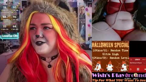 Snapshot of nevermakeawish chatting on October 2025 06:26:02 AM Wishs Playground online show from October 2025 06:26:02 AM