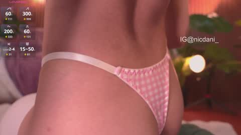 Snapshot of nicdani_1 chatting on February 2026 01:20:02 AM Dani 3 online show from February 2026 01:20:02 AM