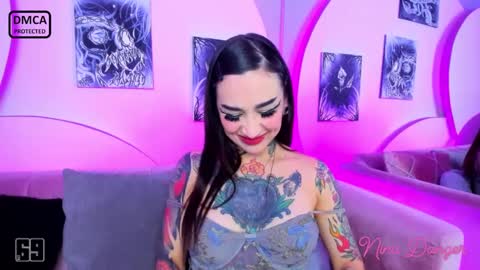 Snapshot of ninadanger chatting on December 2024 12:17:01 AM Heyyy guys Im Ninas crazy online show from December 2024 12:17:01 AM