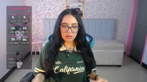 Snapshot of ninfa_ch chatting on January 2025 12:48:02 AM Ninfa online show from January 2025 12:48:02 AM