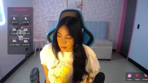 Snapshot of ninfa_ch chatting on February 2025 11:09:01 AM Ninfa online show from February 2025 11:09:01 AM