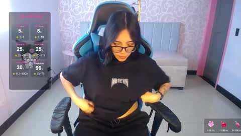 Snapshot of ninfa_ch chatting on February 2025 11:19:02 AM Ninfa online show from February 2025 11:19:02 AM