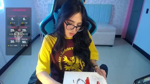 Snapshot of ninfa_ch chatting on February 2025 07:47:02 PM Ninfa online show from February 2025 07:47:02 PM