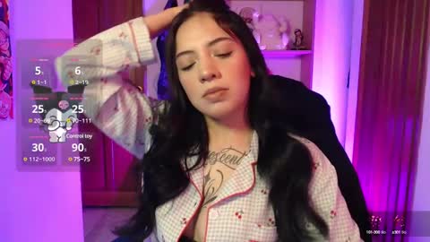 Snapshot of ninfa_ch chatting on March 2025 11:40:01 AM Ninfa online show from March 2025 11:40:01 AM