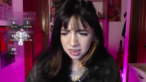 Snapshot of ninfa_ch chatting on October 2025 01:57:01 AM Ninfa online show from October 2025 01:57:01 AM