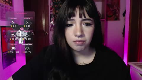 Snapshot of ninfa_ch chatting on October 2025 01:51:02 AM Ninfa online show from October 2025 01:51:02 AM