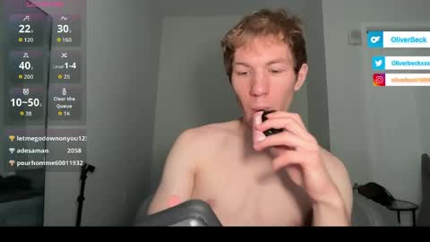 Snapshot of oliver_beck chatting on June 2026 07:08:02 PM Oliver Beck online show from June 2026 07:08:02 PM