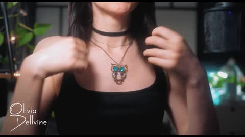 Snapshot of oliviadellvine chatting on March 2025 01:39:01 AM Olivia online show from March 2025 01:39:01 AM