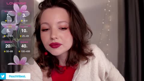 Snapshot of peachvibes chatting on December 2024 08:43:01 PM Lili online show from December 2024 08:43:01 PM