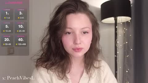 Snapshot of peachvibes chatting on March 2025 12:57:02 PM Lili online show from March 2025 12:57:02 PM