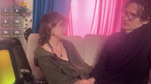 Snapshot of pocket_lovers chatting on September 2025 09:34:01 AM Cute Sofia and Handsome Richy online show from September 2025 09:34:01 AM