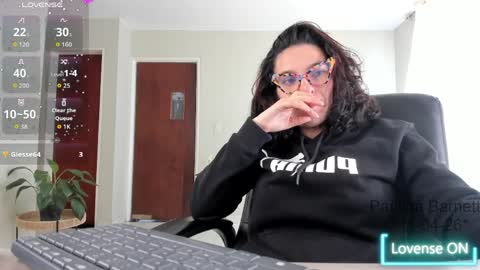 Snapshot of polybarnett chatting on April 2026 04:33:02 PM paulina barnett online show from April 2026 04:33:02 PM