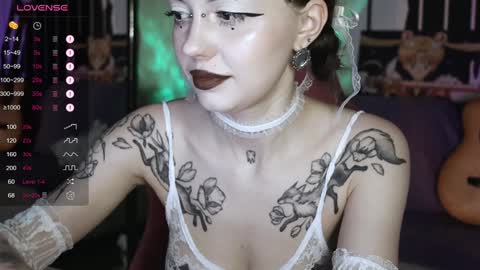 Snapshot of prettybones chatting on December 2024 12:05:01 PM Violet online show from December 2024 12:05:01 PM