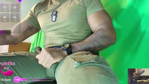 Snapshot of proudlyblack30 chatting on December 2024 06:16:02 AM sergeant. online show from December 2024 06:16:02 AM